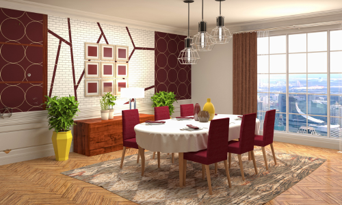 Living & Dining Room Interiors